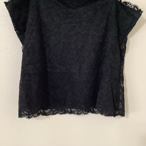 Vintage Y2K 2000s Witchy Whimsigoth Dark Feminine Fairy Romantic Lace Tank L - Picture 8 of 8